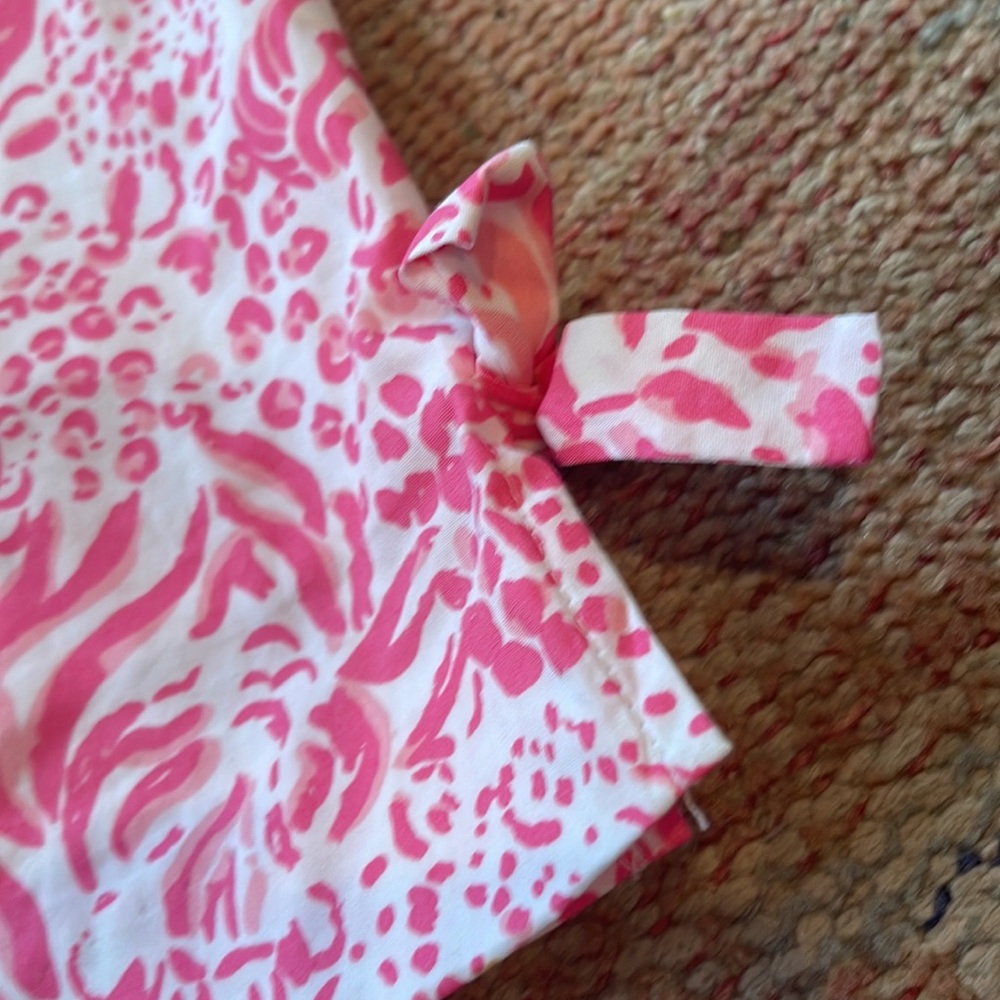 Lilly Pulitzer Pink and White Kids Dress - Picture 2 of 7
